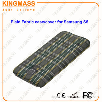 Mobile phone Accessories for Samsung S5 cell phone case (PC+ Fabric)